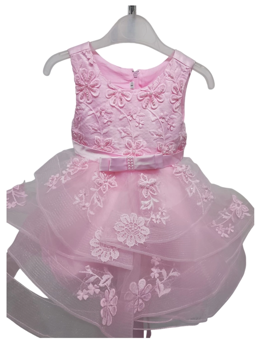 Enchanted Rose Garden Layered Tulle Dress