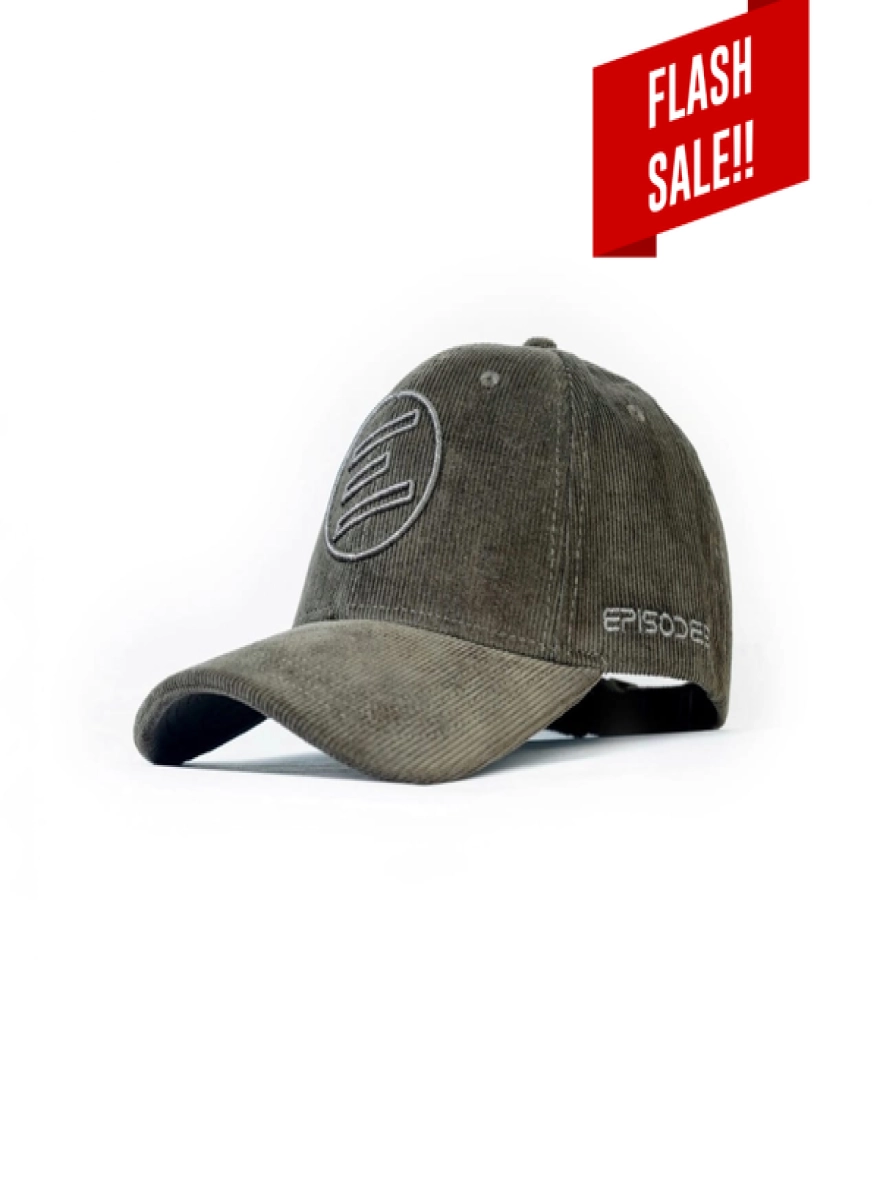 Episodes Iconic Charcoal Cord Cap