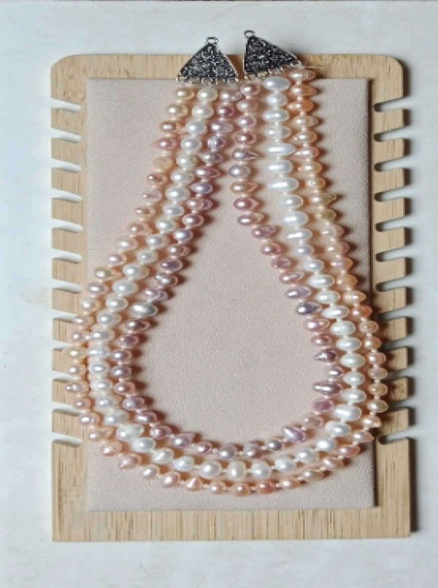 Pearl 3 layer Necklace