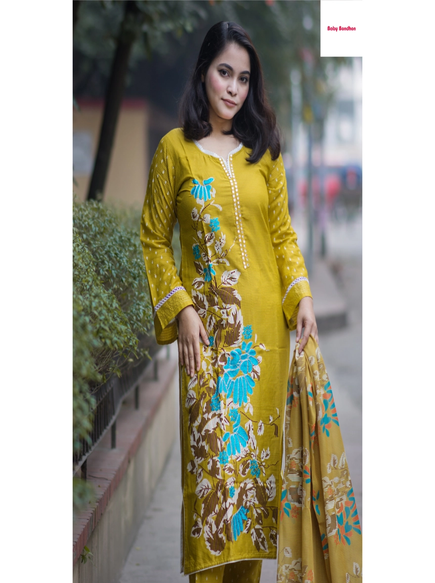 Women's Aarong Cotton Three Piece