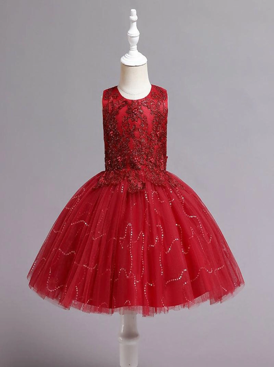Imported China Princess Paprika Premium Frock