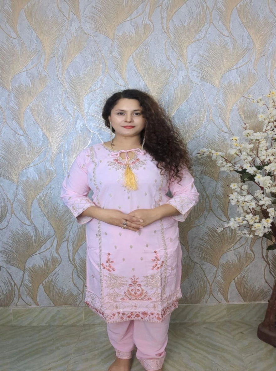 Royal Boutique Pakistani Design Georgette Gharara Set