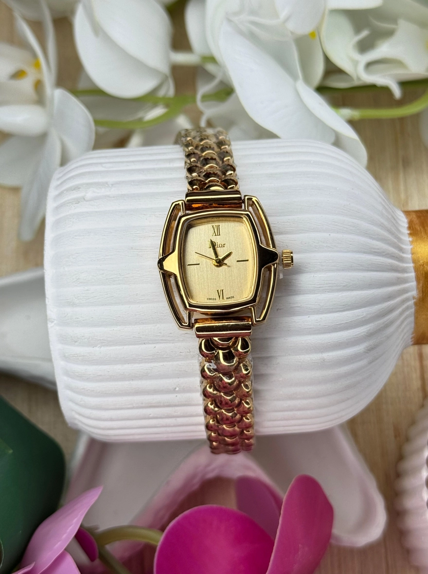 Christian Dior Miss Dior-150 Gold-Plated Women’s Watch