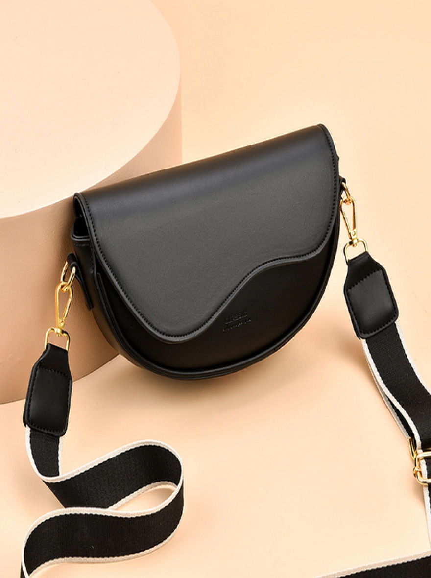 Saddle Luxe Shoulder Bag