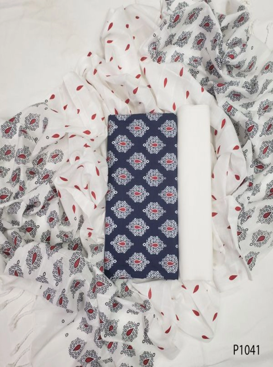 Royal Heritage Digital Print Premium Slab Cotton 3-Piece Set-P1041