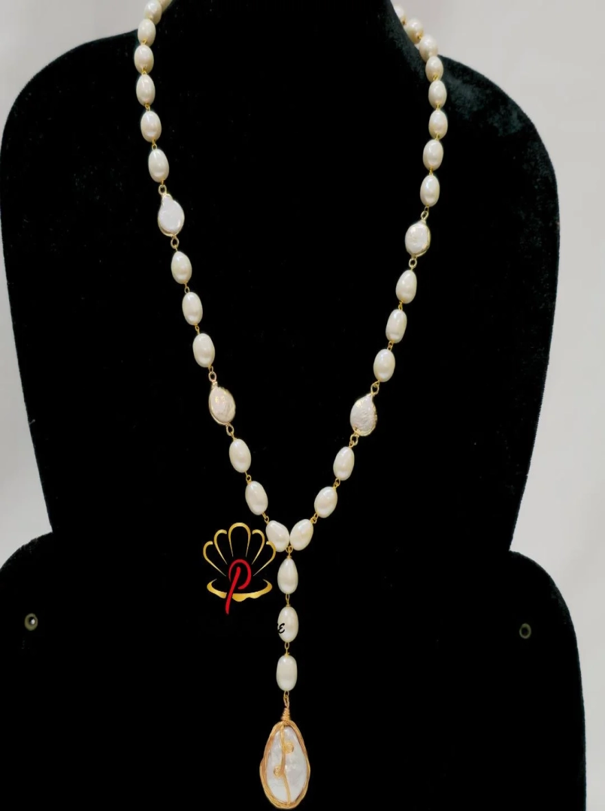 Eternal Glow Pearl Pendant Necklace