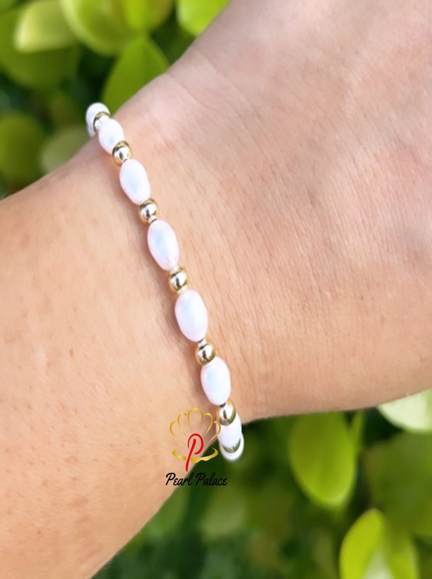 Real Freshwater Pearl Bracelet for Women