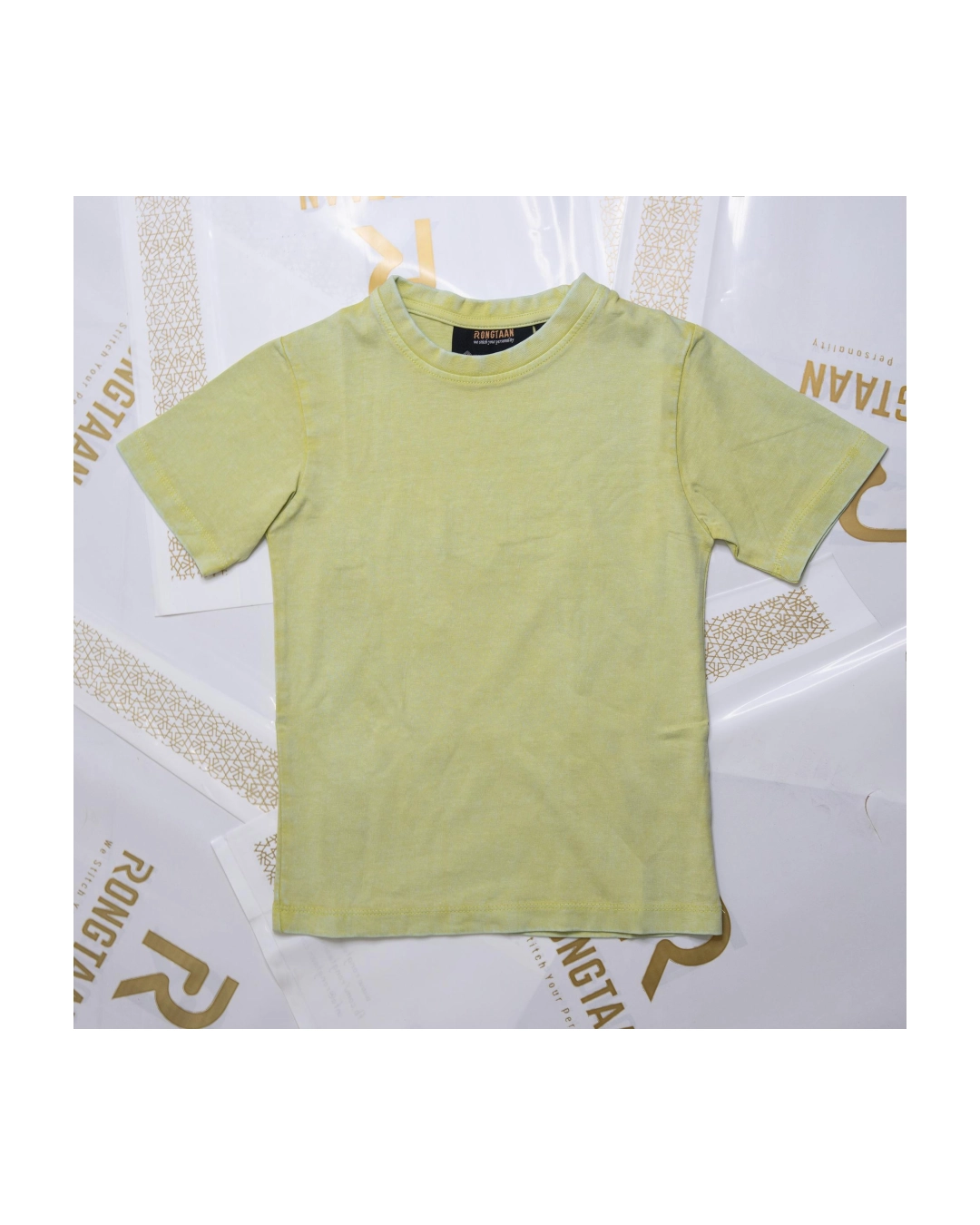 Kids T-Shirt – 100% Cotton Jersey Acid Wash