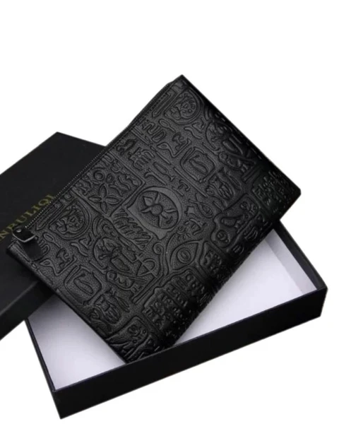 Garb “Social Tide” Series | Wu Di Tianyou Signature Embossed Business Handbag