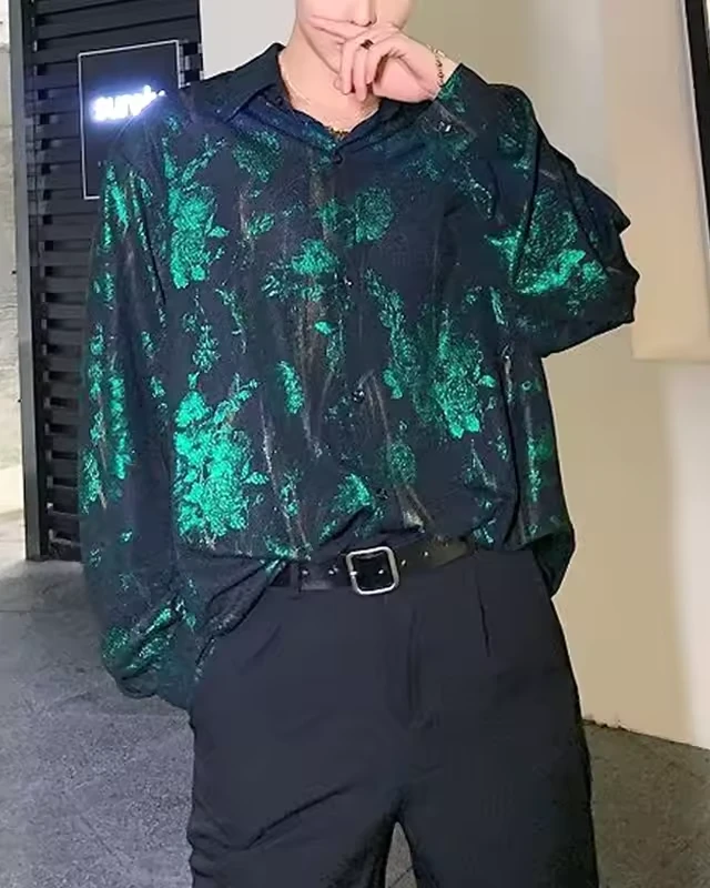 Premium Artistic “Temperament” Hipster Print Shirt