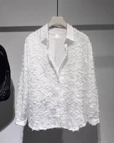 Premium Men’s Tassel Button-Down Summer Friendly Shirt