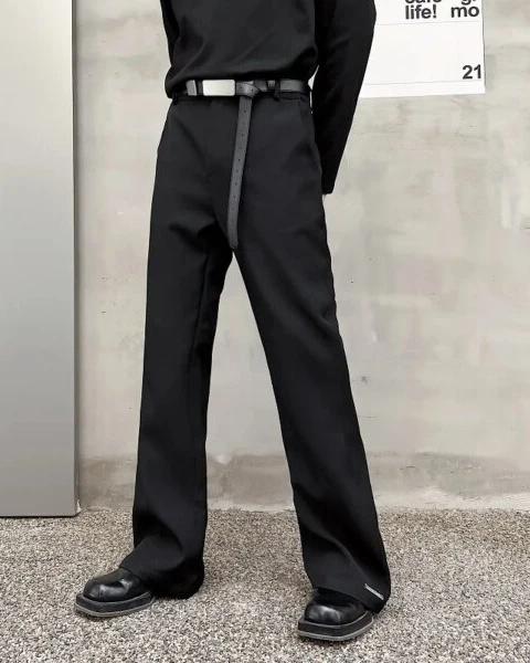 Premium Slim Fit Anti-Wrinkle Suit Pants