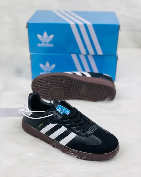 @didas Samba Dark Black Sneakers – OEM Grade