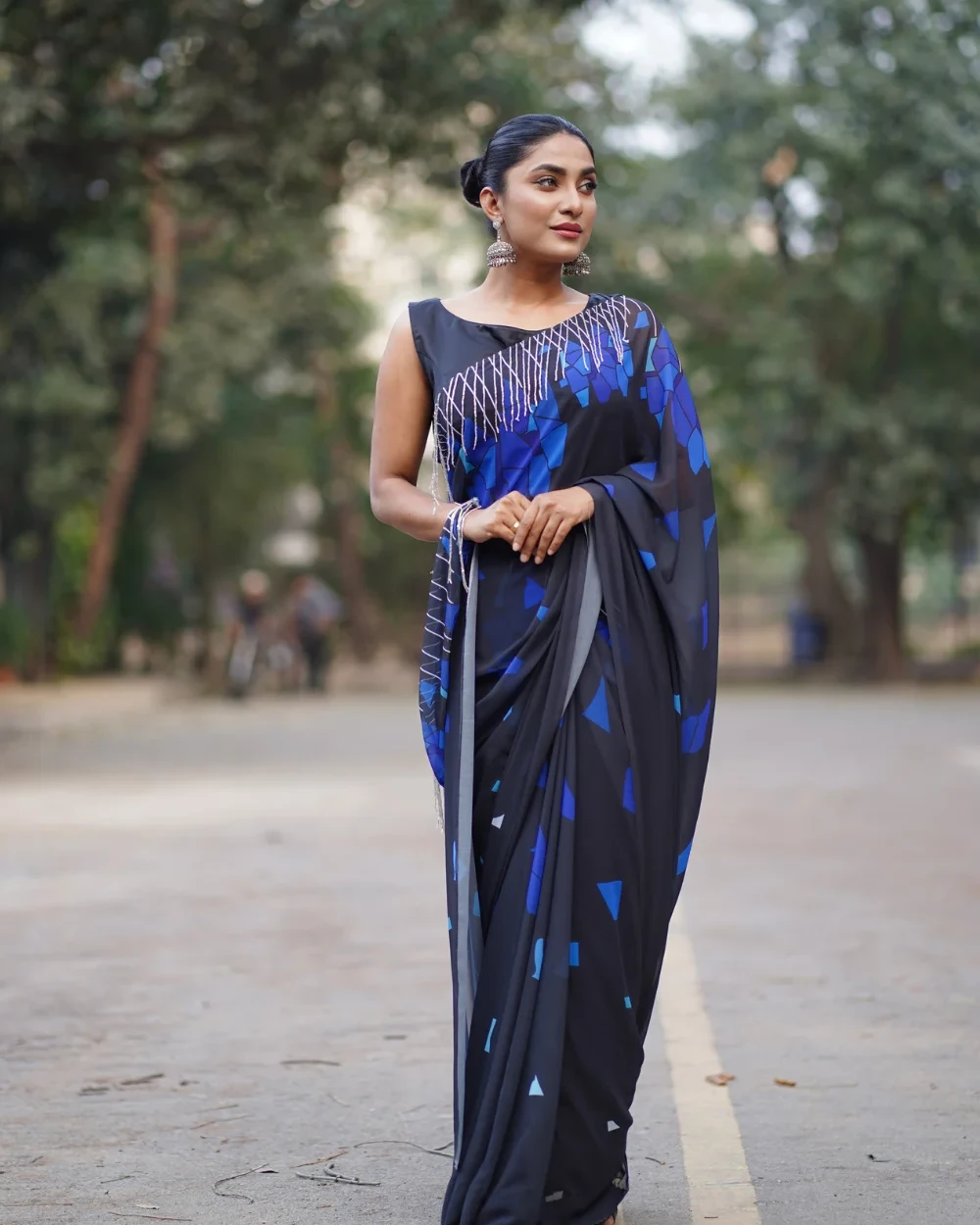 Blue City Saree