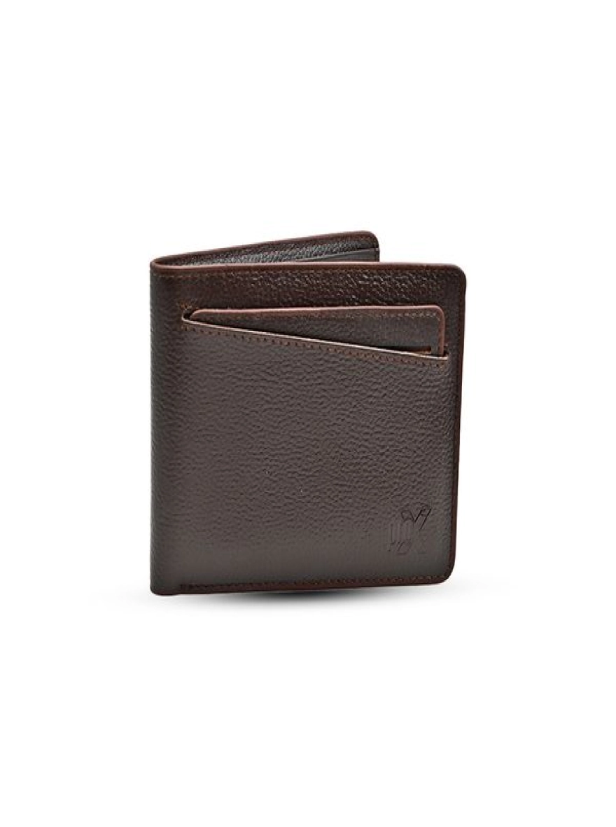 ProX High Quality Original Cow Leather Wallet_FW-2739 Deep Coffee