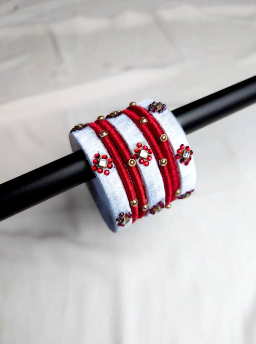 Skyline Bloom Bangle Set