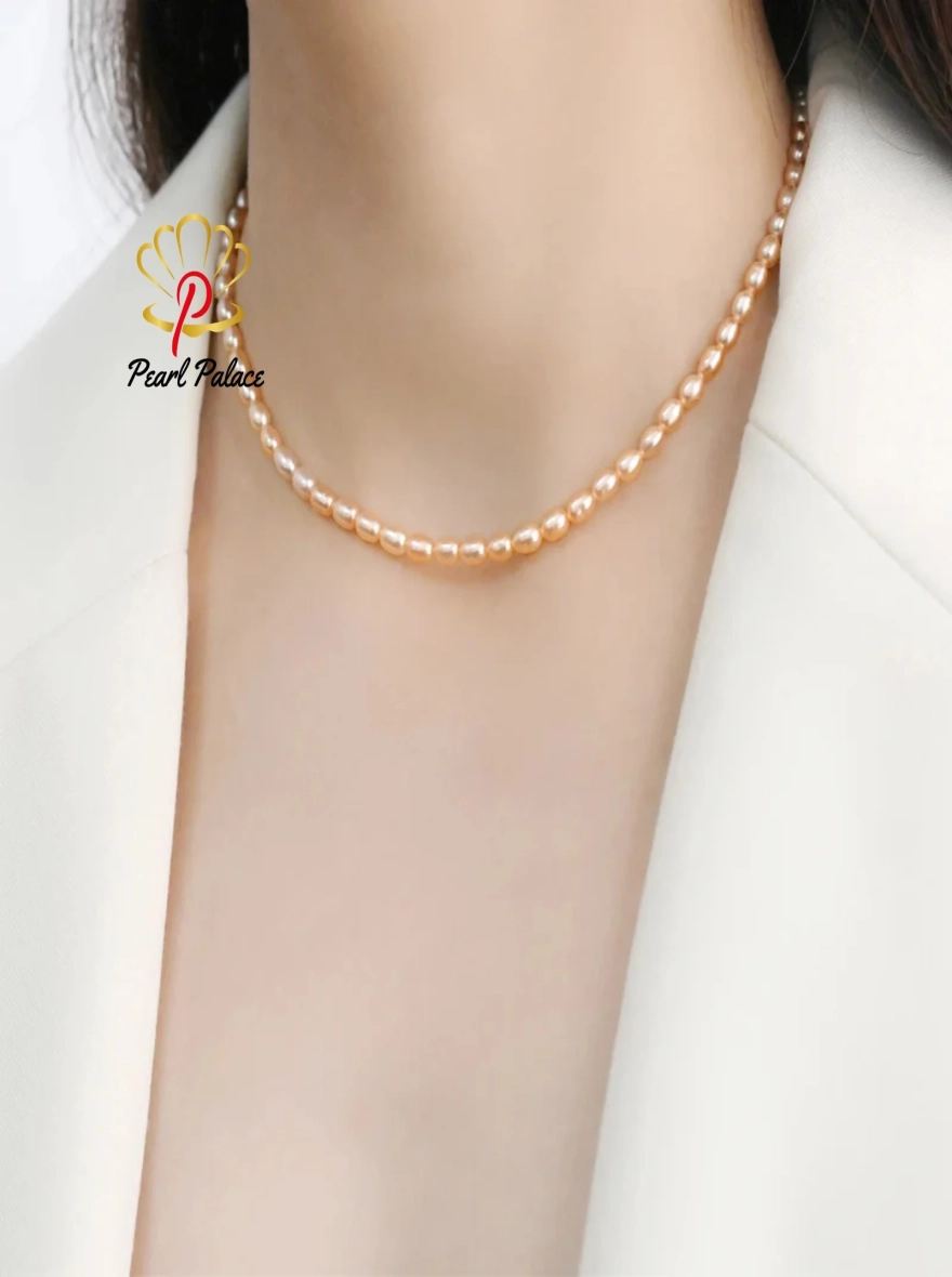 Natural Freshwater Pearl Bridal Jewelry Sets for Women Wedding 925 Sterling Silver Jewelry