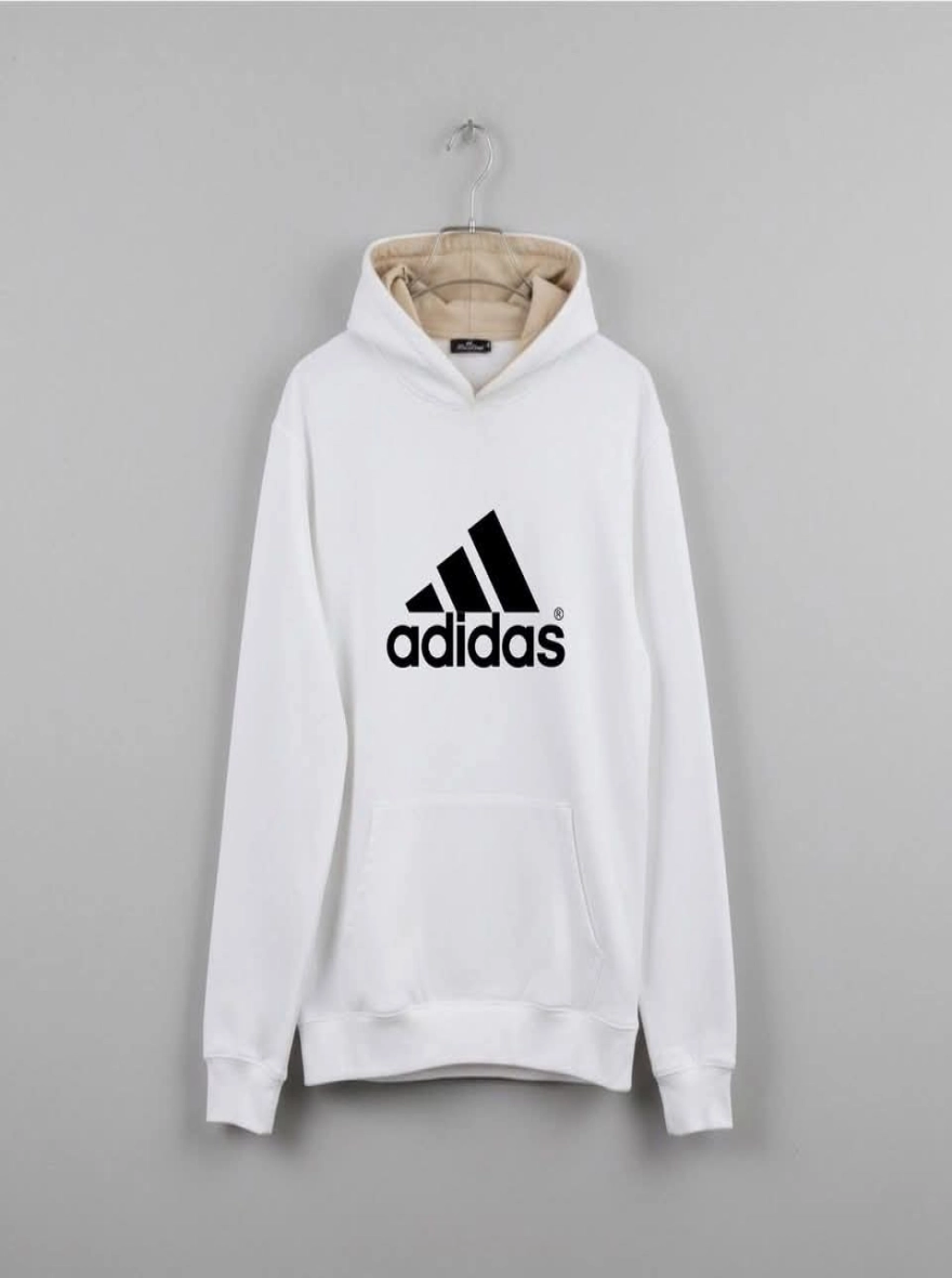 Pullover Casual Sport Printed Hoodie for Men - Smile