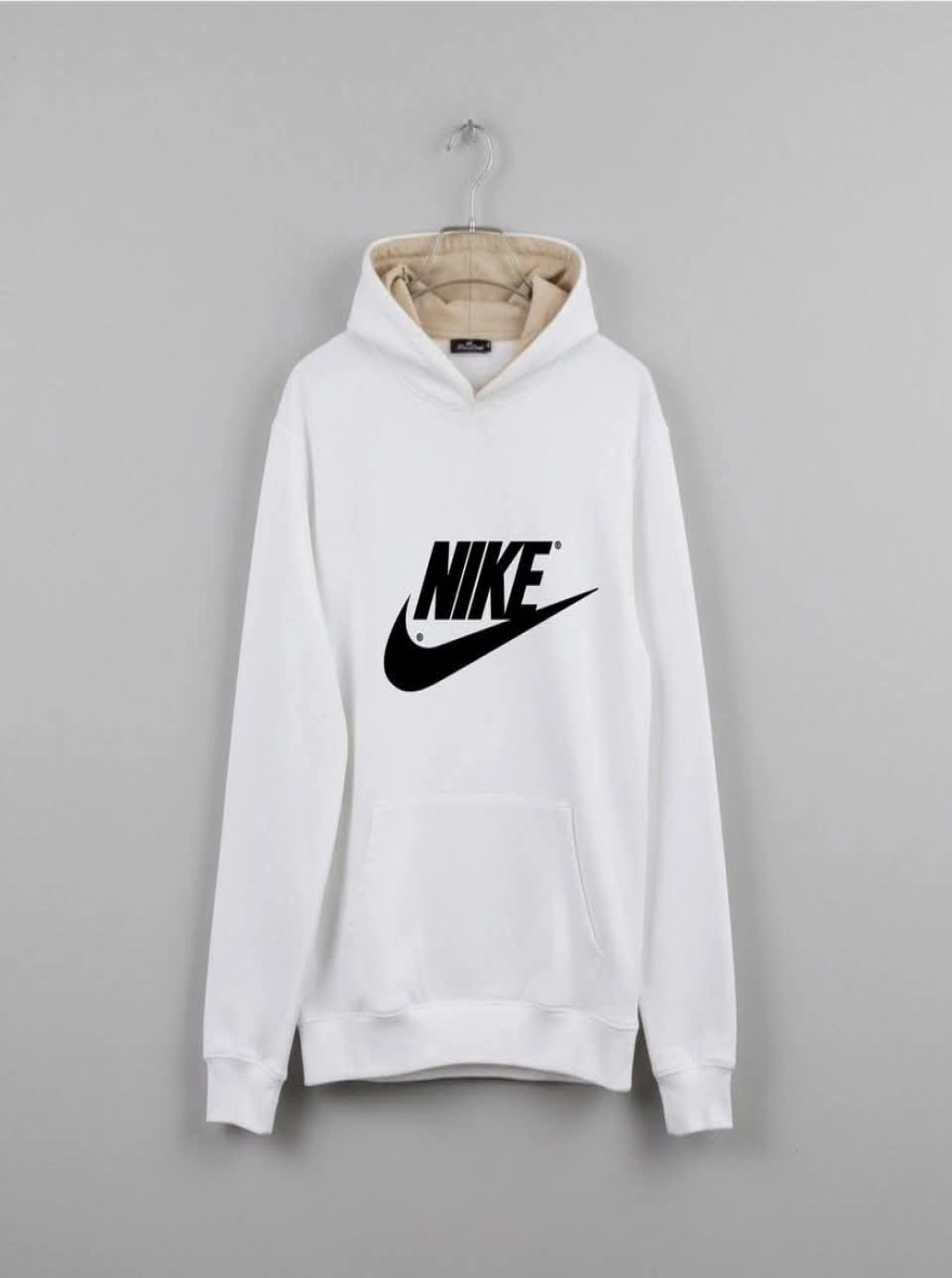 Pullover Casual Sport Printed Hoodie for Men - Smile