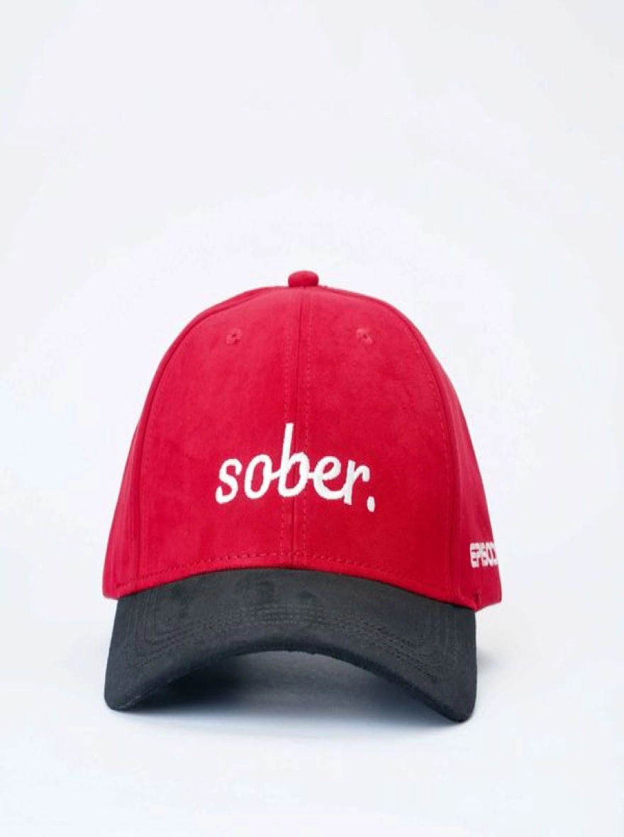 Episodes Sober Red Suede Cap