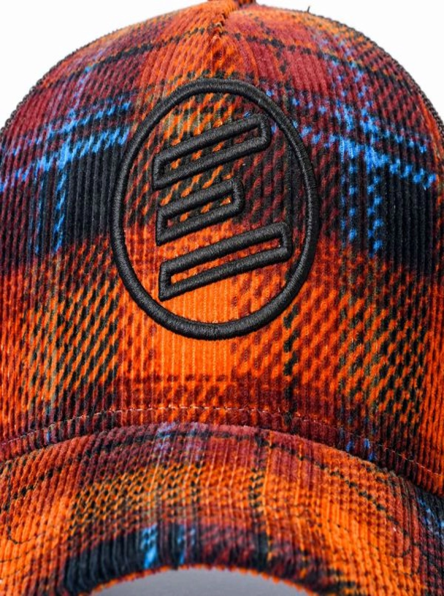 Episodes Retro Flame Corduroy Flannel Cap