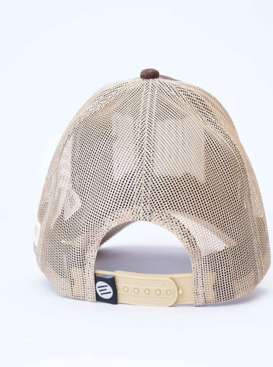 Episodes Mocha Sand Trucker Cord Cap