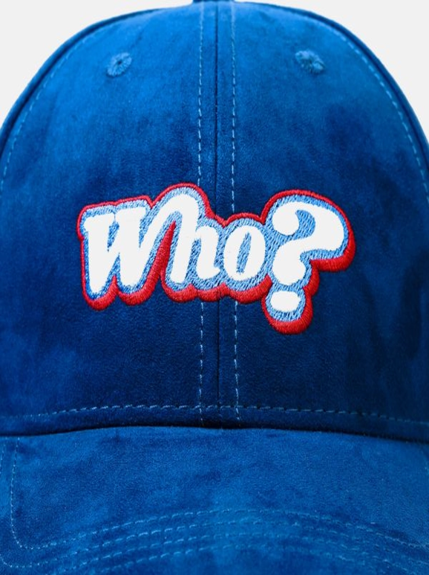 Episodes 'who?' Navy Suede Cap