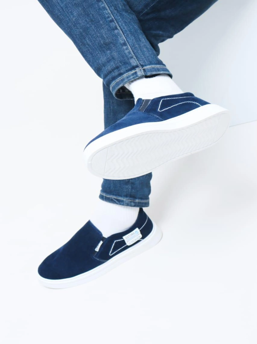 Gurali Cord Fabrics Canvas Sneaker for Men - Maroon, Coffee and Blue