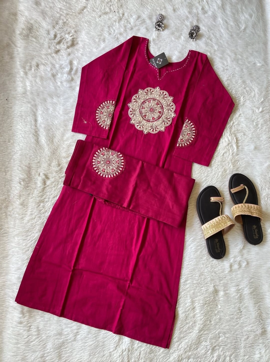 Kurti DIgital Embroydery Set