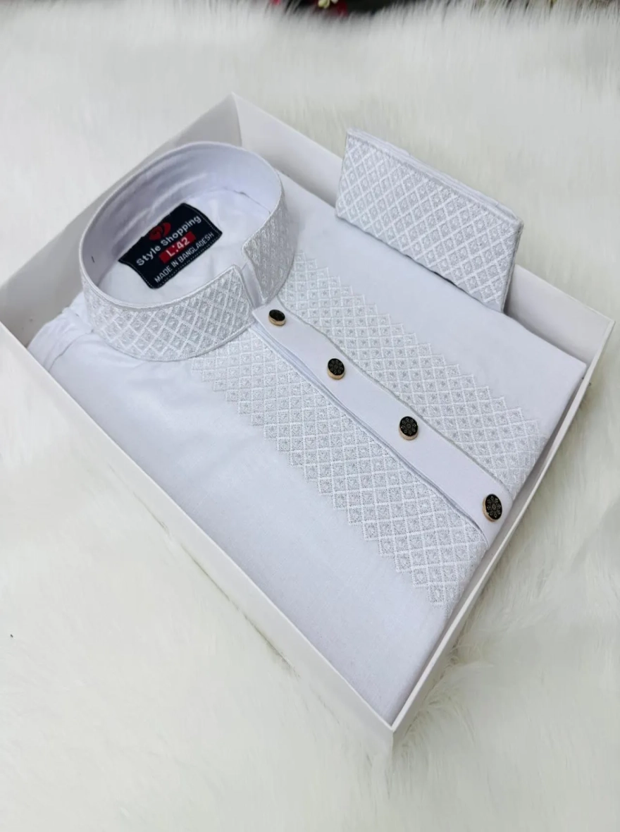 Luxury Cotton Embroidery Panjab