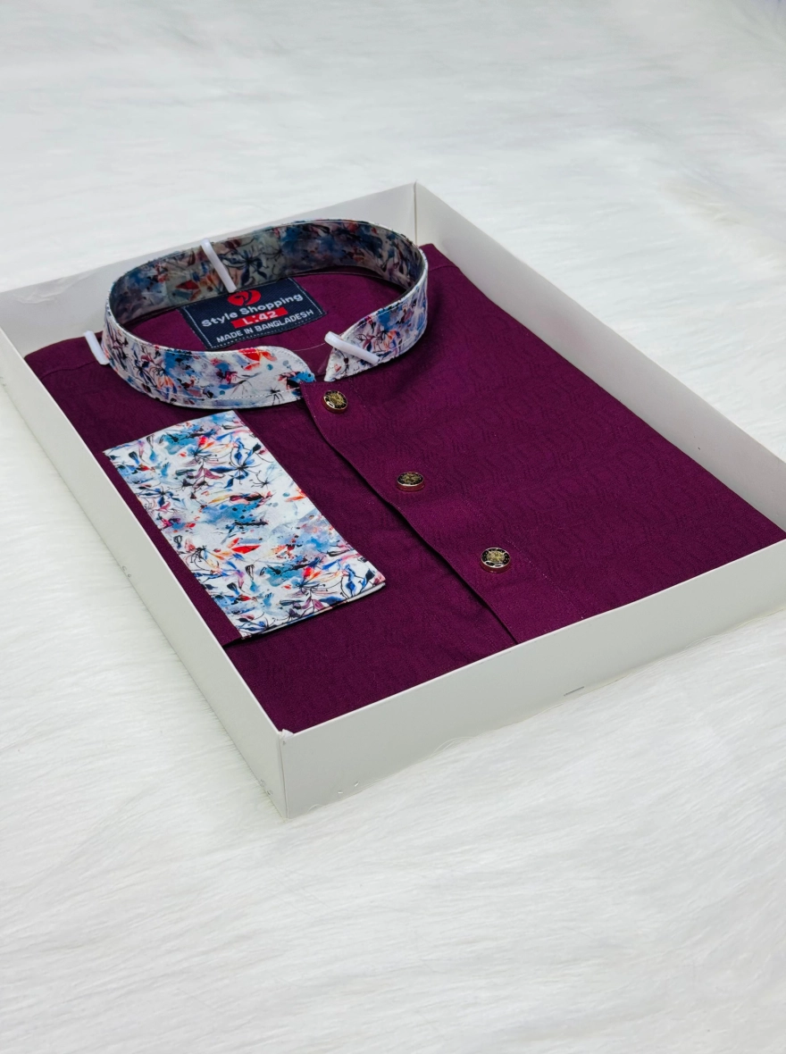 স্টাইলিশ কটন পাঞ্জাবি – কমফোর্ট & ক্লাস একসাথে