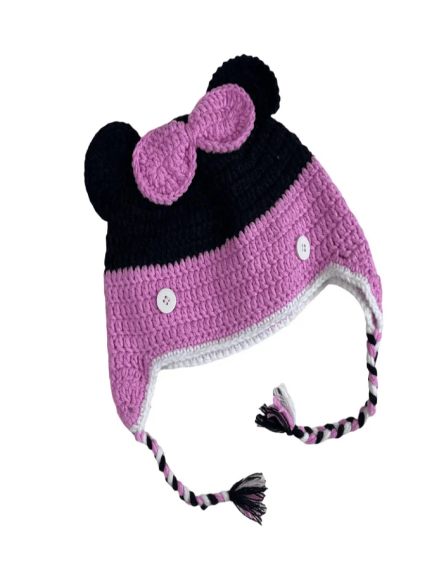 WOOLEN MINNIE BEANIE