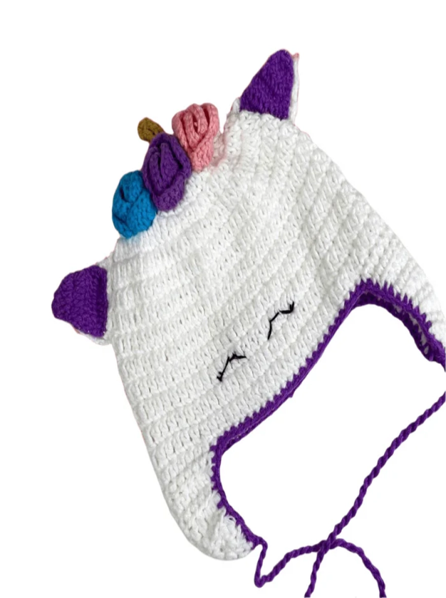 WOOLEN UNICOREN BEANIC