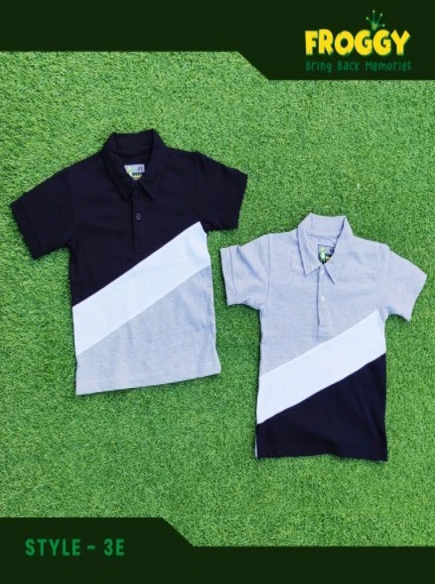 Froggy Kids Premium Cotton Polo Shirt - 3E