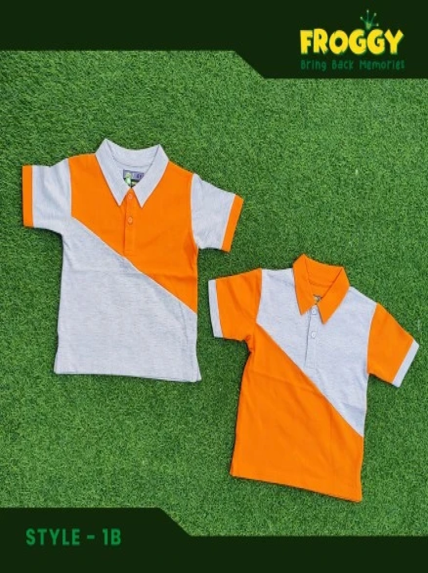 FROGGY KIDS PREMIUM COTTON POLO-1D
