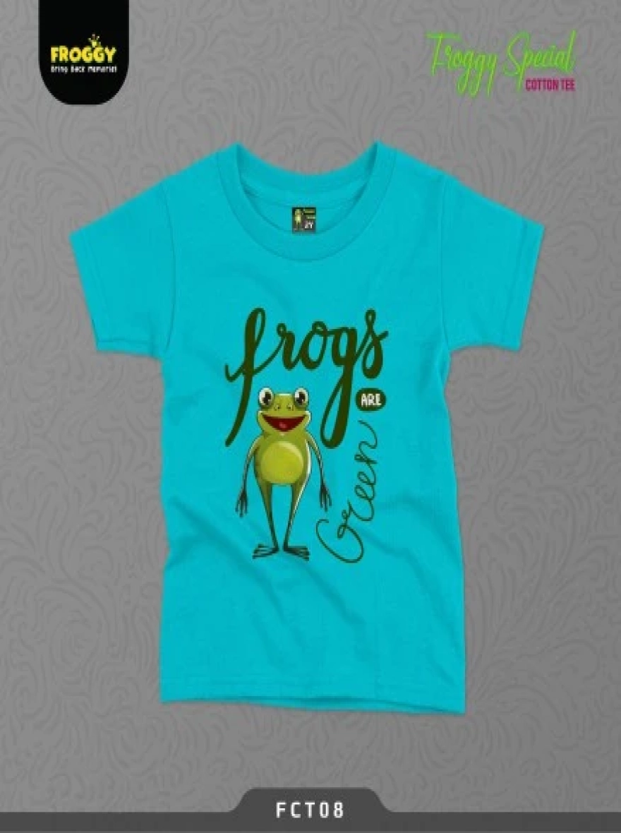 FROGGY KIDS PREMIUM COTTON T- SHIRT- FCT-08