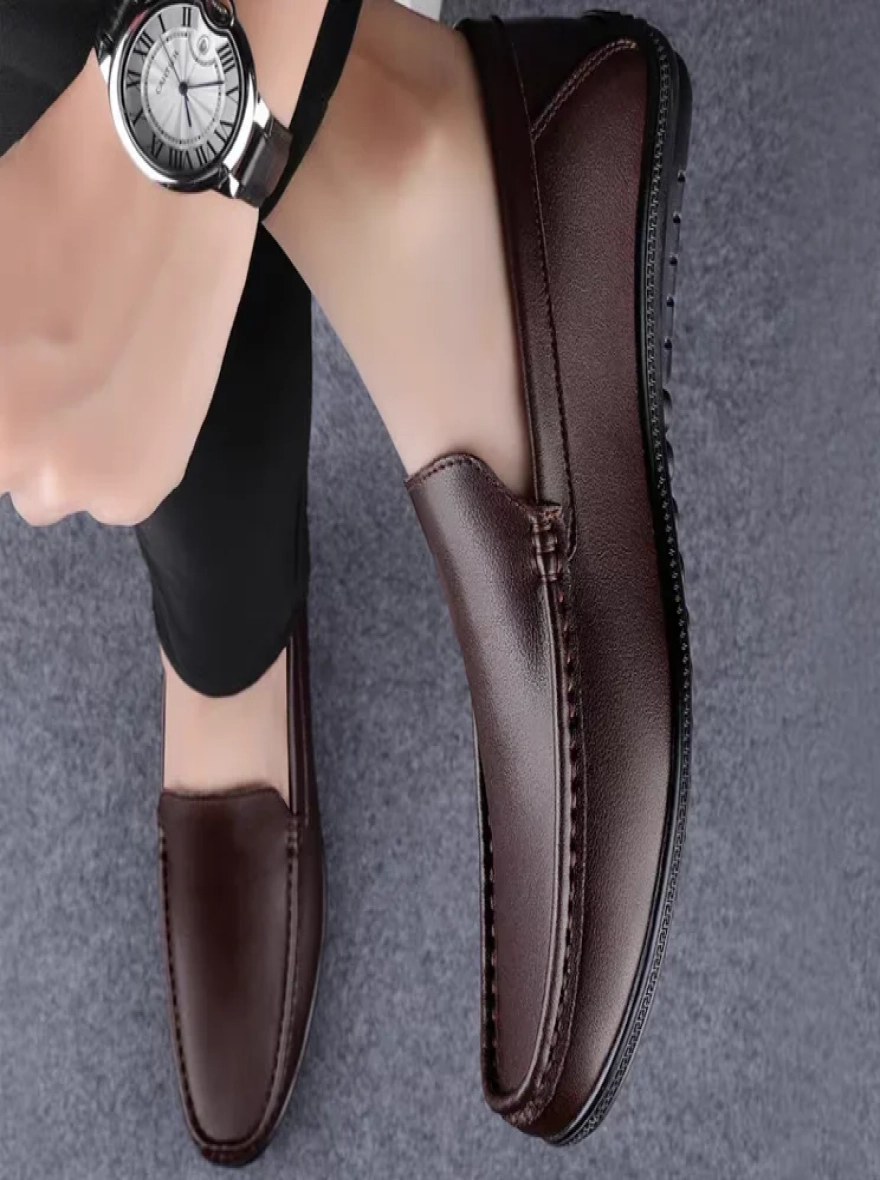 RS Super Men's Premium Full Leather Loafers