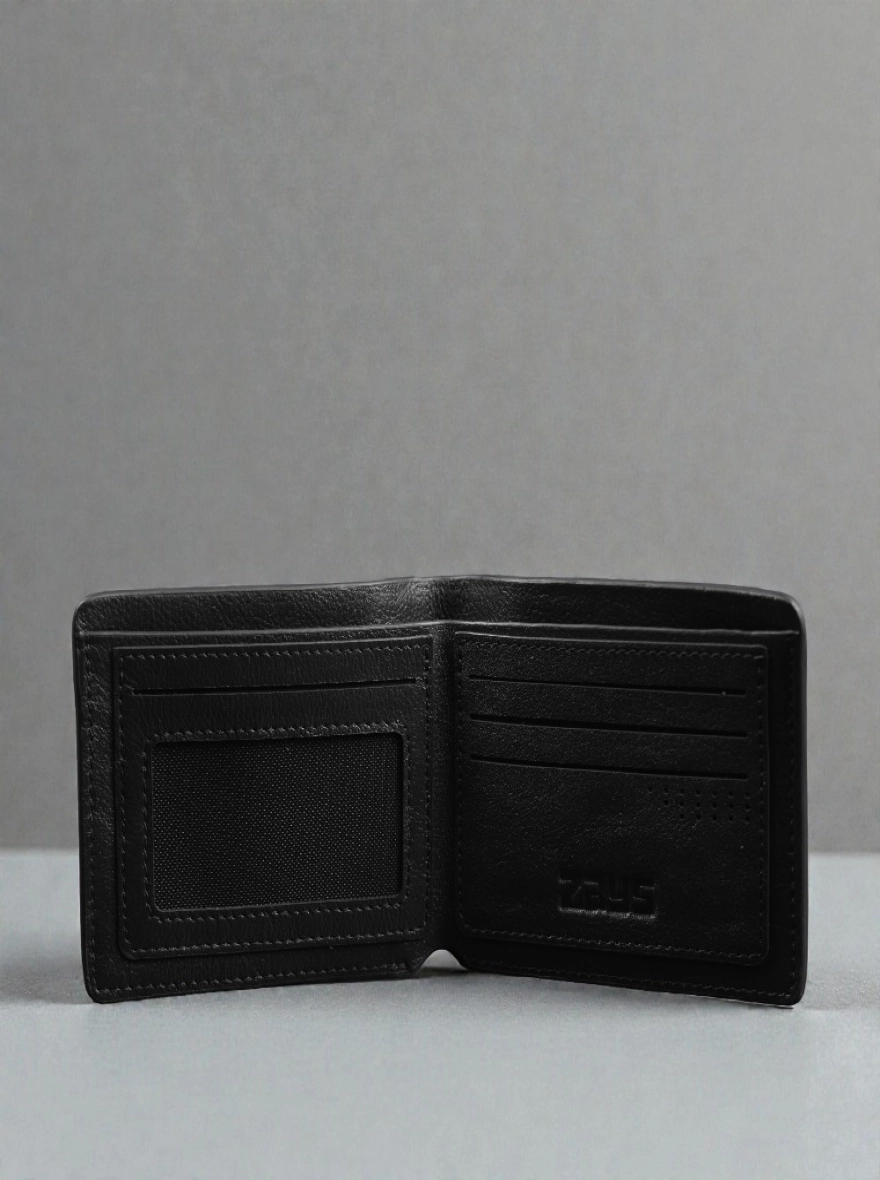 Zays Handcrafted Premium Leather Bifold Short Wallet zsw107
