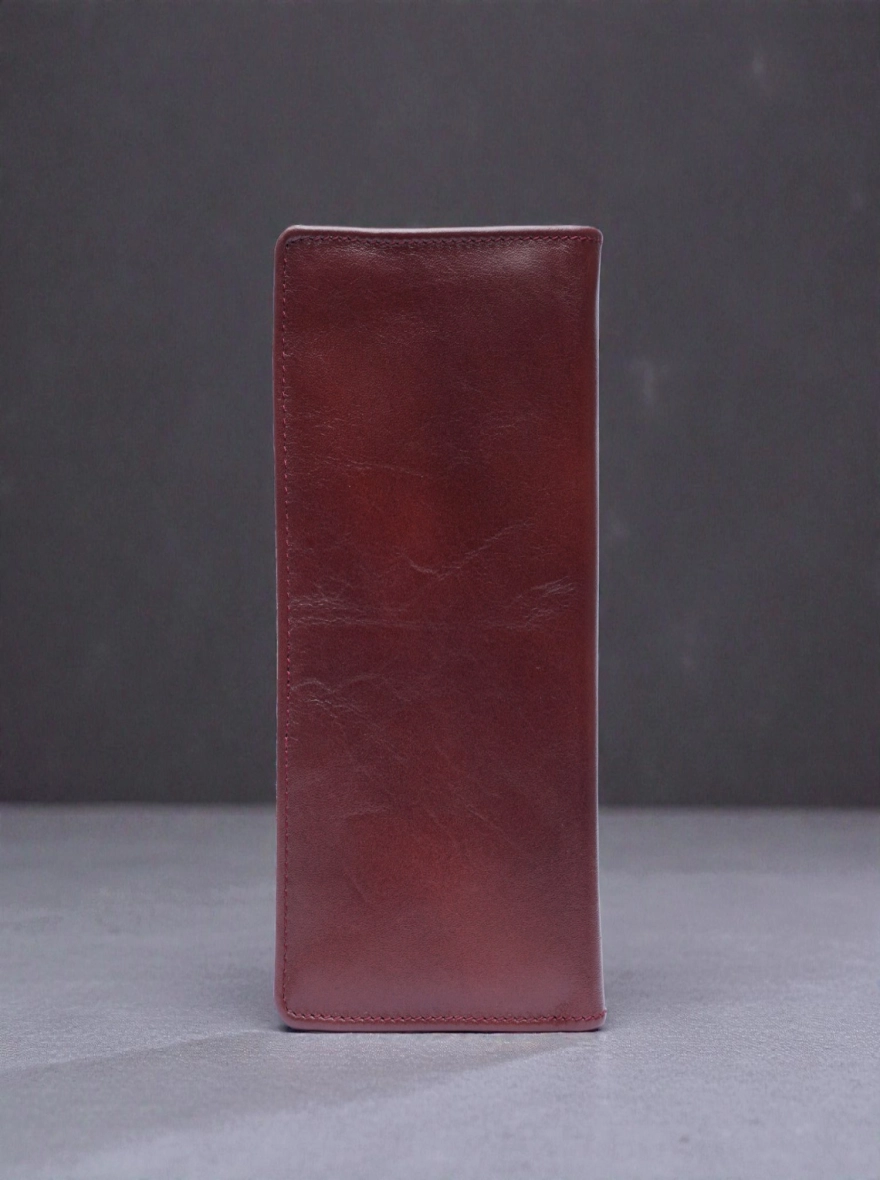 Zays Handcrafted Premium Eco-Friendly Leather Long Wallet