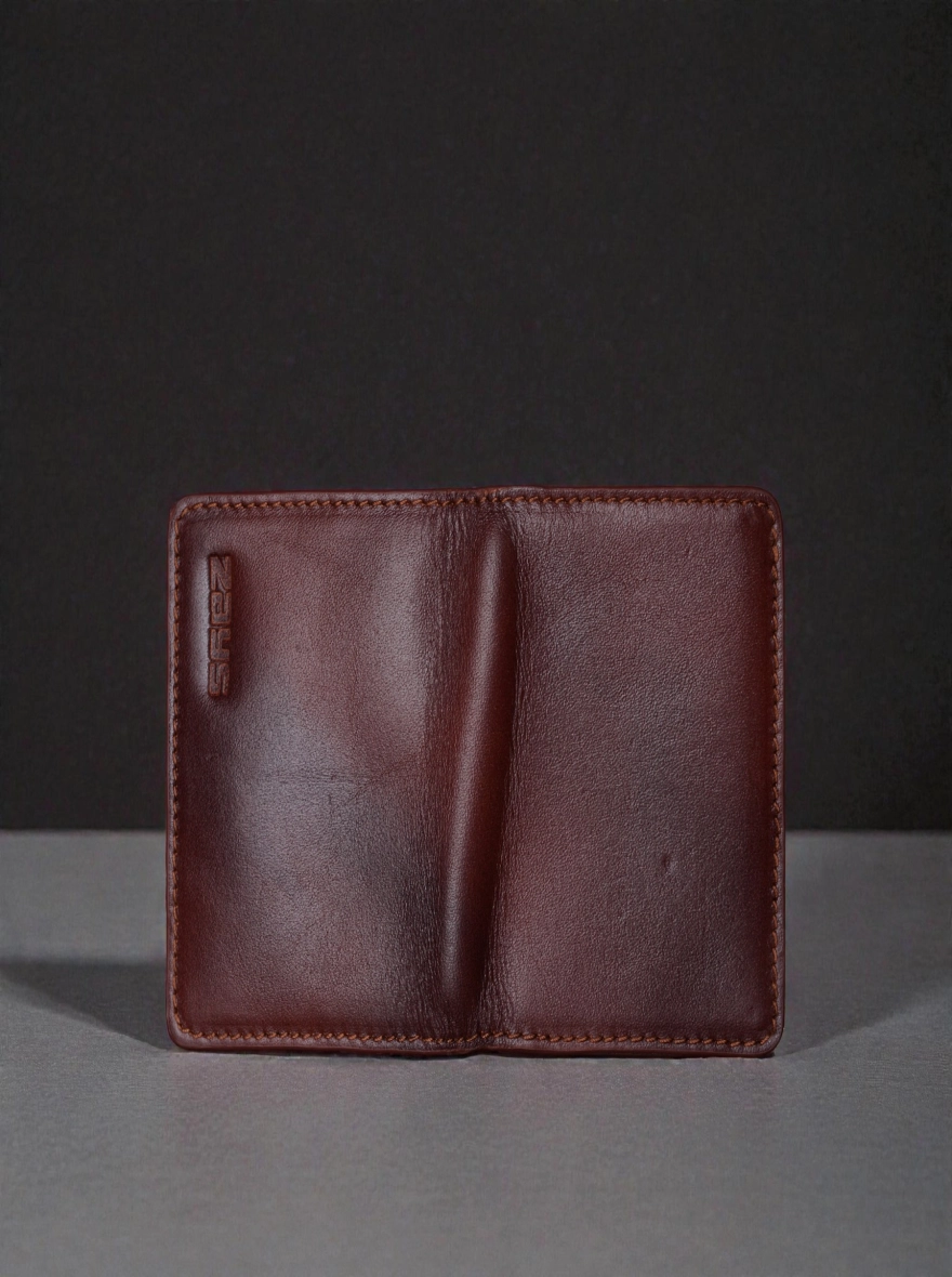 Zays Premium Eco-Friendly Leather Magnetic Card Holder Mini Wallet