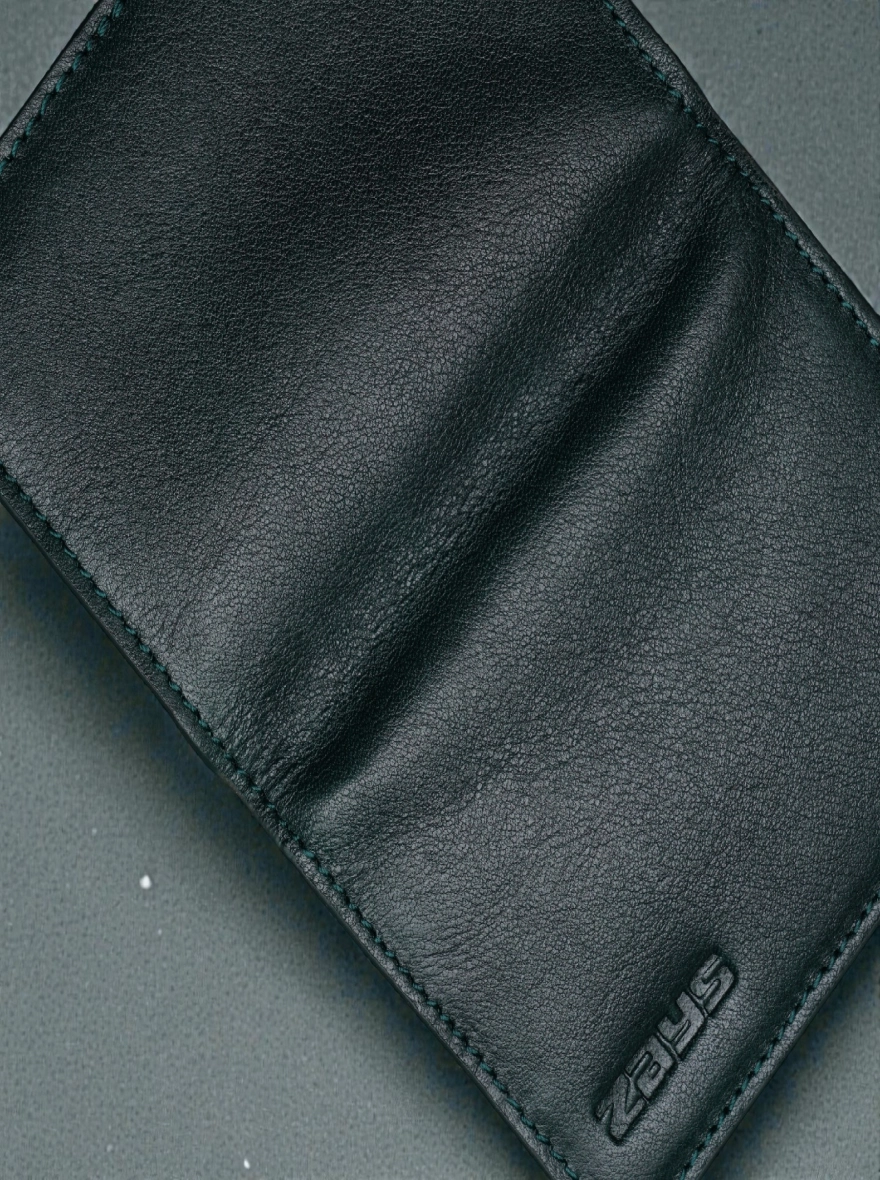 Zays Premium Eco-Friendly Leather Magnetic Card Holder Mini Wallet