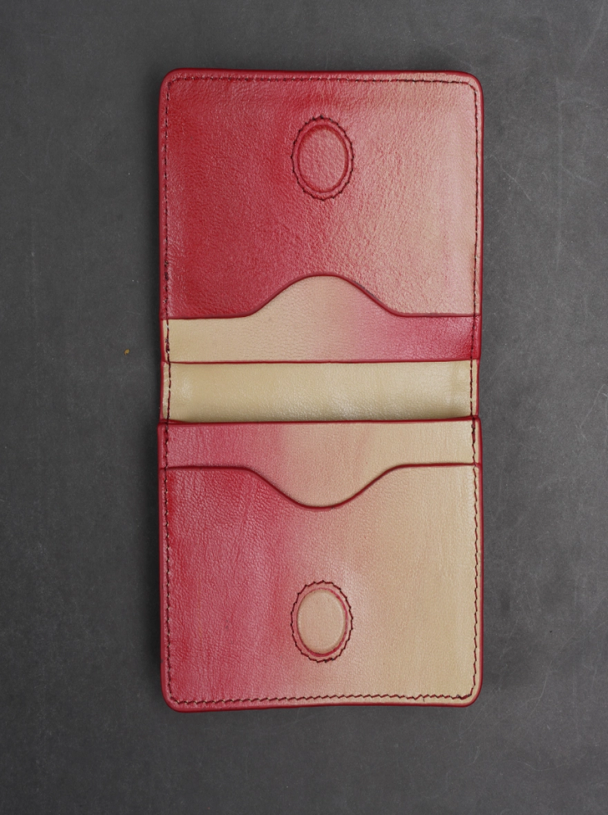 Zays Premium Eco-Friendly Leather Magnetic Card Holder Mini Wallet Mix Color