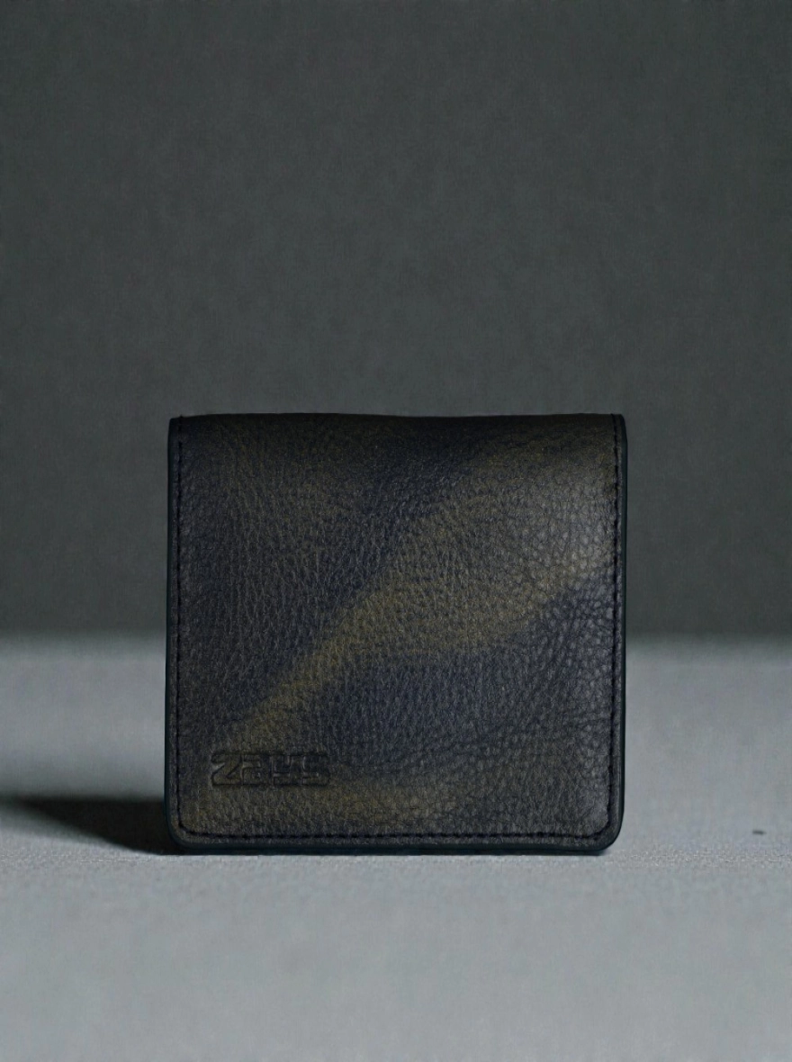 Name: Zays Premium Eco-Friendly Leather Magnetic Card Holder Mini Wallet