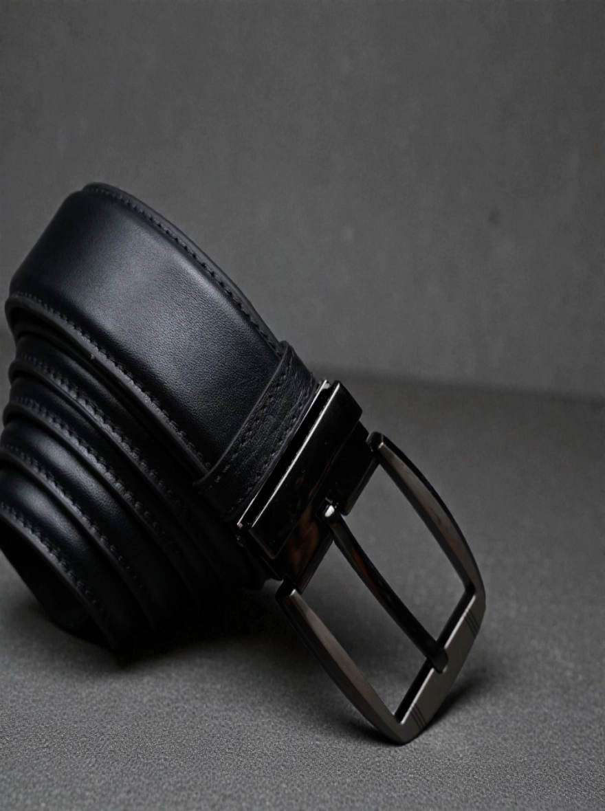 Zays Handcrafted Leather Belt for Men - Full-Grain Cowhide Adjustable Fit Stylish BS103