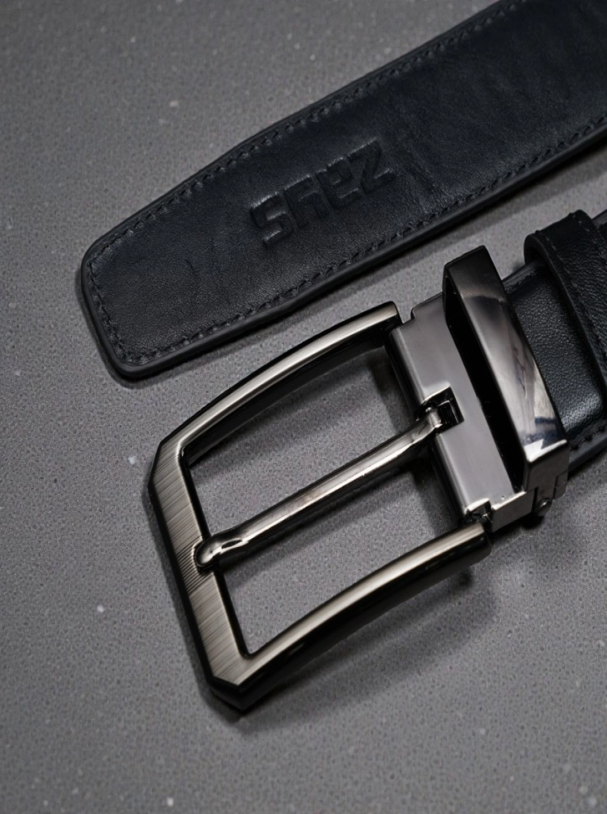 Zays Handcrafted Leather Belt for Men - Full-Grain Cowhide Adjustable Fit Stylish BS103-18