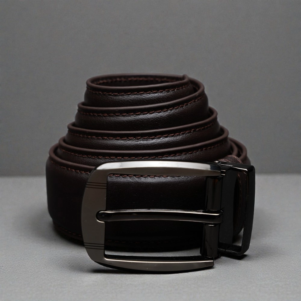 Zays Handcrafted Leather Belt for Men - Full-Grain Cowhide Adjustable Fit Stylish BS103