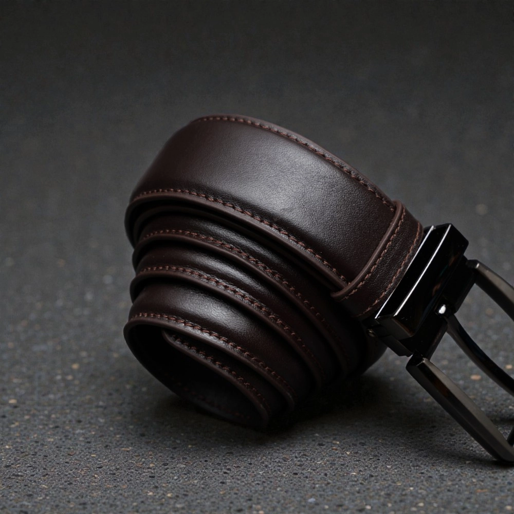 Zays Handcrafted Leather Belt for Men - Full-Grain Cowhide Adjustable Fit Stylish BS103