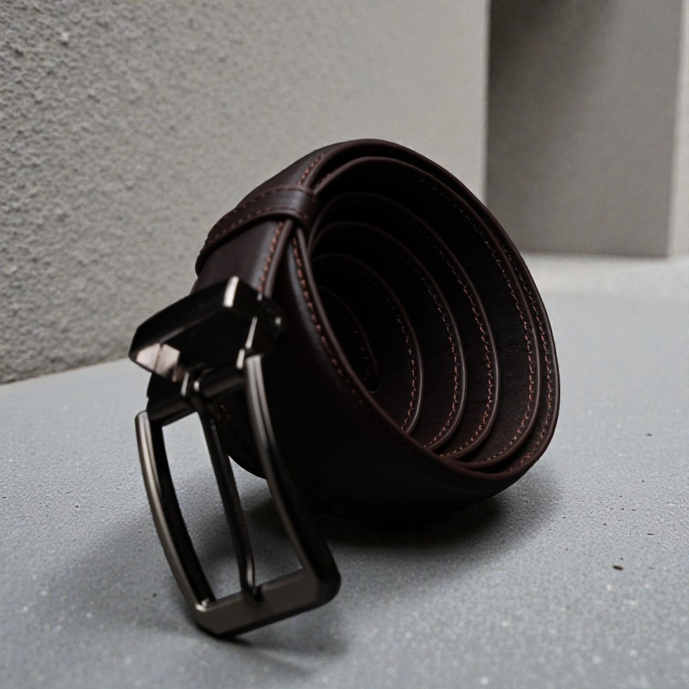 Zays Handcrafted Leather Belt for Men - Full-Grain Cowhide Adjustable Fit Stylish BS103-18