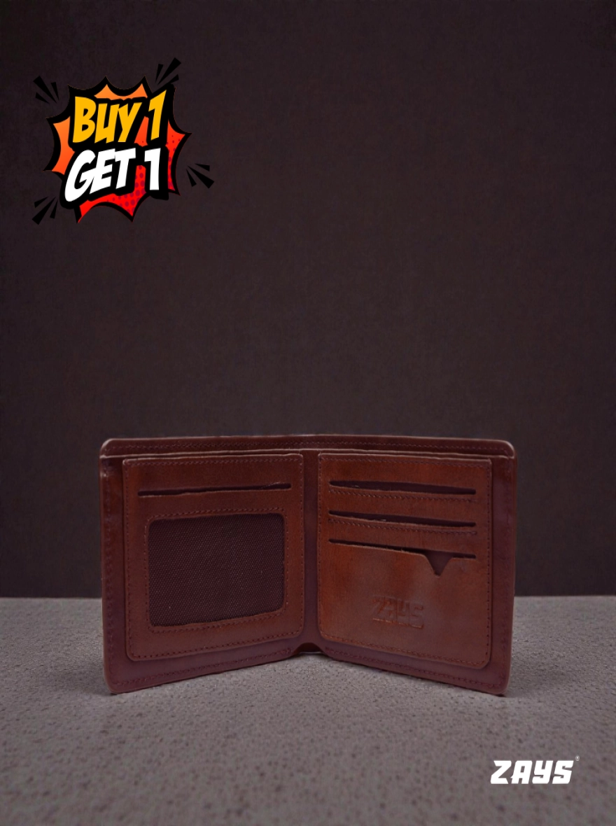 Zays Premium Leather Wallet & Belt Combo Offer 107
