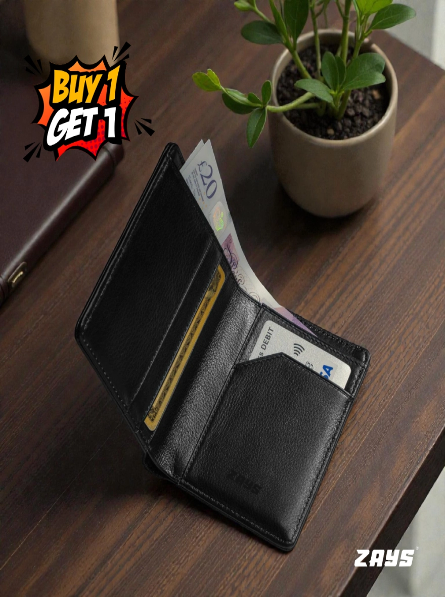 Zays Premium Leather Wallet & Belt Combo Offer 126
